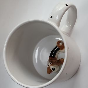 Inside Art Beagle Dog Coffee Mug By Short Subjects